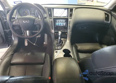 2015 Infiniti Q50 Base z USA, uszkodzony, nr VIN JN1BV7AP7FM349837